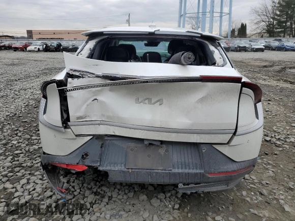 2022 Kia EV6 Light with VIN KNDC34LB6N5043275, listed as a Copart auction lot 87900005 with 157,826 mi miles and Salvage Title. Bid and sale history available at carsss.com. Image 6.