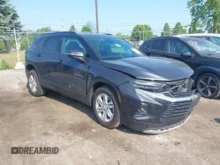 2022 Chevrolet Blazer LT with VIN 3GNKBHR40NS161611, listed as a IAAI auction lot 42393206 with 67,203 mi miles and . Bid and sale history available at DreamBid. Image 1.