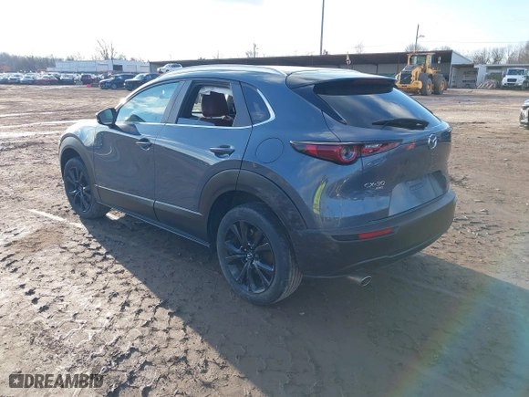 2022 Mazda CX-30 2.5 S Preferred Package with VIN 3MVDMBCL3NM422497, listed as a IAAI auction lot 41236220 with 57,752 mi miles. Bid and sale history available at carsss.com. Image 3.