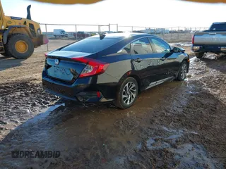 2017 Honda Civic EX with VIN 19XFC2F87HE074609, listed as a IAAI auction lot 41401057 with 107,927 mi miles and . Bid and sale history available at DreamBid. Image 4.