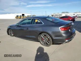 2018 Audi S5 Premium Plus z VIN WAUP4AF50JA001752, wystawiony jako Copart lot #48008715 z przebiegiem 43 150 mil mil oraz Szkoda całkowita • Salvage title. Historia ofert i sprzedaży dostępna na DreamBid. Obrazek 2.