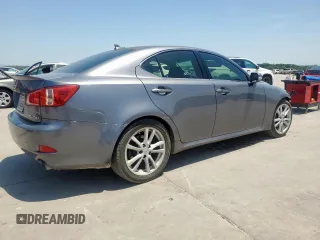 2013 Lexus IS 250 with VIN JTHBF5C27D5186922, listed as a Copart auction lot 56960025 with 226,351 mi miles and Salvage title. Bid and sale history available at DreamBid. Image 3.