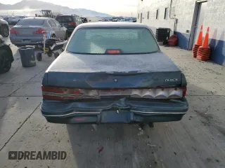 1996 Buick Century Special SJ with VIN 1G4AG55M8T6431577, listed as a Copart auction lot 84734244 with 135,747 mi miles and Salvage Title. Bid and sale history available at carsss.com. Image 6.