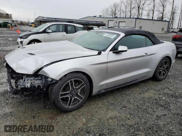 2019 Ford Mustang EcoBoost with VIN 1FATP8UHXK5181563, listed as a Copart auction lot 47330585 with 63,177 mi miles and Salvage Title. Bid and sale history available at carsss.com. Image 1.