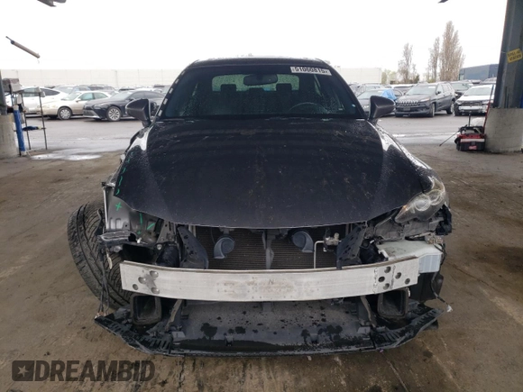 2014 Lexus IS 350 with VIN JTHBE1D26E5012626, listed as a Copart auction lot 51060815 with 127,594 mi miles and Salvage Title. Bid and sale history available at carsss.com. Image 5.