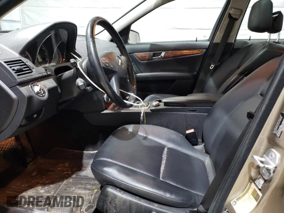 2010 Mercedes-Benz C 300 Sport with VIN WDDGF8BB6AR122231, listed as a Copart auction lot 49656425 with 125,180 mi miles and Clean title. Bid and sale history available at DreamBid. Image 7.