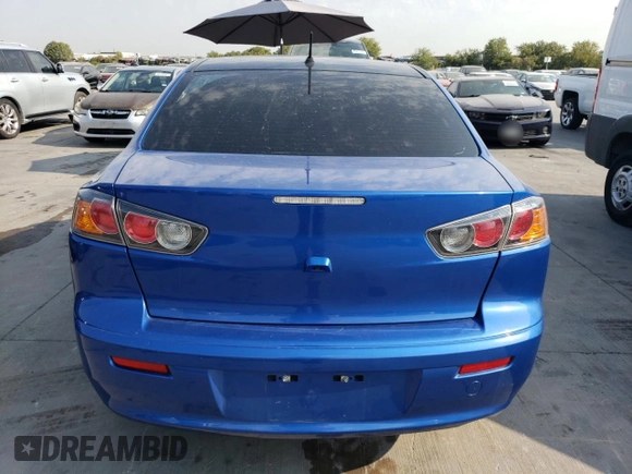 2017 Mitsubishi Lancer ES with VIN JA32U2FU4HU010987, listed as a Copart auction lot 65606953 with 102,654 mi miles. Bid and sale history available at carsss.com. Image 6.