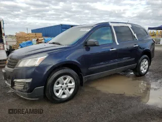 2015 Chevrolet Traverse LS with VIN 1GNKRFED6FJ113457, listed as a Copart auction lot 44278145 with Not Provided miles and Salvage Title. Bid and sale history available at DreamBid. Image 1.