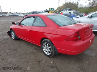2001 Honda Civic EX with VIN 1HGEM22911L104631, listed as a IAAI auction lot 40750487 with 249,169 mi miles. Bid and sale history available at carsss.com. Image 3.