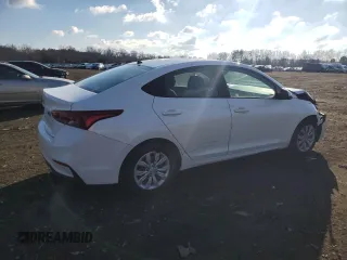 2021 Hyundai Accent SE with VIN 3KPC24A68ME139002, listed as a Copart auction lot 45714285 with 67,357 mi miles and Salvage Title. Bid and sale history available at carsss.com. Image 3.