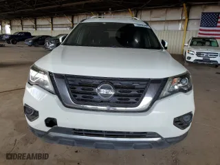 2020 Nissan Pathfinder S with VIN 5N1DR2ANXLC603257, listed as a Copart auction lot 48836795 with 147,543 mi miles and Clean Title. Bid and sale history available at carsss.com. Image 5.
