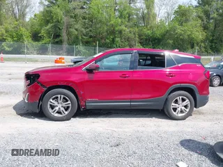 2019 GMC Terrain SLE with VIN 3GKALTEV4KL399376, listed as a IAAI auction lot 42143747 with 181,346 mi miles. Bid and sale history available at carsss.com. Image 14.