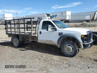 2008 Ford Super Duty F-450 DRW XL with VIN 1FDXF47R78EC83371, listed as a Copart auction lot 45501885 with 29,121 mi miles and Clean Title. Bid and sale history available at carsss.com. Image 4.