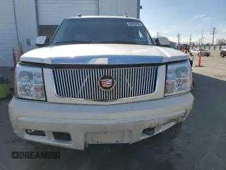 2005 Cadillac Escalade ESV z VIN 3GYFK66NX5G105815, wystawiony jako Copart lot #50099605 z przebiegiem 148 909 mil mil oraz Szkoda całkowita • Salvage title. Historia ofert i sprzedaży dostępna na DreamBid. Obrazek 5.