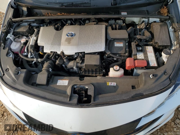 2021 Toyota Prius LE with VIN JTDKAMFP3M3175140, listed as a Copart auction lot 59325875 with 34,798 mi miles and Salvage title. Bid and sale history available at DreamBid. Image 11.