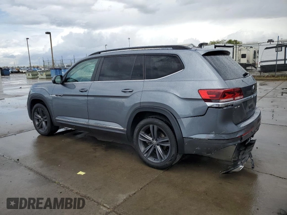 2021 Volkswagen Atlas SE with VIN 1V2RR2CA6MC578698, listed as a Copart auction lot 51353425 with 63,574 mi miles and Salvage title. Bid and sale history available at DreamBid. Image 2.