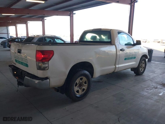 2007 Toyota Tundra with VIN 5TFLU52187X002813, listed as a IAAI auction lot 41399054 with 199,600 mi miles. Bid and sale history available at carsss.com. Image 4.