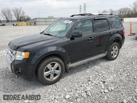 2011 Ford Escape Limited with VIN 1FMCU9EG6BKB96587, listed as a Copart auction lot 53936495 with 231,910 mi miles and Salvage Title. Bid and sale history available at DreamBid. Image 1.