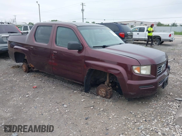 2007 Honda Ridgeline RTL z VIN 2HJYK16507H523994, wystawiony jako IAAI lot #42467682 z przebiegiem 283 292 mil mil oraz . Historia ofert i sprzedaży dostępna na DreamBid. Obrazek 1.
