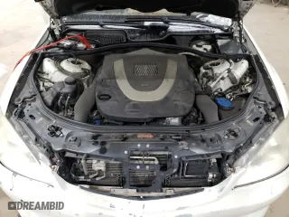 2009 Mercedes-Benz S-Class 5.5L V8 with VIN WDDNG71X79A244831, listed as a Copart auction lot 45943875 with 152,425 mi miles and Salvage Title. Bid and sale history available at carsss.com. Image 11.