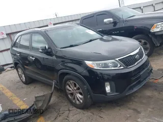 2014 Kia Sorento EX with VIN 5XYKUDA79EG431440, listed as a IAAI auction lot 41850576 with 103,758 mi miles. Bid and sale history available at carsss.com. Image 1.