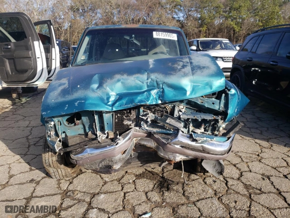 1996 Ford Ranger XL with VIN 1FTCR14U3TTA64932, listed as a Copart auction lot 88159905 with 119,692 mi miles and Salvage Title. Bid and sale history available at carsss.com. Image 5.