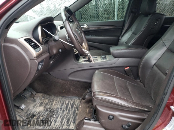 2016 Jeep Grand Cherokee Summit z VIN 1C4RJFJT1GC373718, wystawiony jako Copart lot #84995514 z przebiegiem 134 105 mil mil oraz Szkoda całkowita • Salvage title. Historia ofert i sprzedaży dostępna na DreamBid. Obrazek 7.