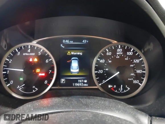 2017 Nissan Sentra S with VIN 3N1AB7AP7HY257907, listed as a IAAI auction lot 42055647 with 119,692 mi miles and . Bid and sale history available at DreamBid. Image 7.