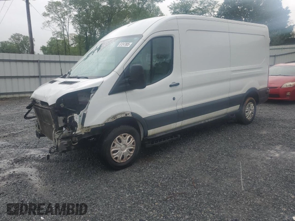 2016 Ford Transit Cargo with VIN 1FTYR2CM1GKB30368, listed as a Copart auction lot 51247805 with 136,568 mi miles and Salvage Title. Bid and sale history available at DreamBid. Image 1.
