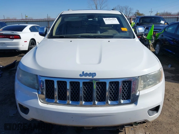 2013 Jeep Grand Cherokee Overland with VIN 1C4RJECT4DC526160, listed as a IAAI auction lot 41429164 with 115,311 mi miles. Bid and sale history available at carsss.com. Image 12.