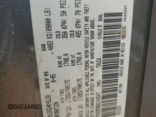 2006 Dodge 2500 SLT with VIN 3D7KR29C06G143547, listed as a Copart auction lot 54553225 with Not Provided miles and Clean Title. Bid and sale history available at carsss.com. Image 12.