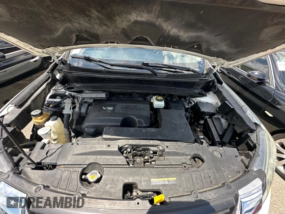 2017 Nissan Pathfinder Platinum with VIN 5N1DR2MN6HC653754, listed as a Copart auction lot 65097605 with 142,494 mi miles and Clean title. Bid and sale history available at DreamBid. Image 7.