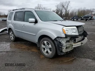 2013 Honda Pilot EX-L with VIN 5FNYF4H66DB034873, listed as a Copart auction lot 49521795 with 172,195 mi miles and Salvage Title. Bid and sale history available at carsss.com. Image 4.