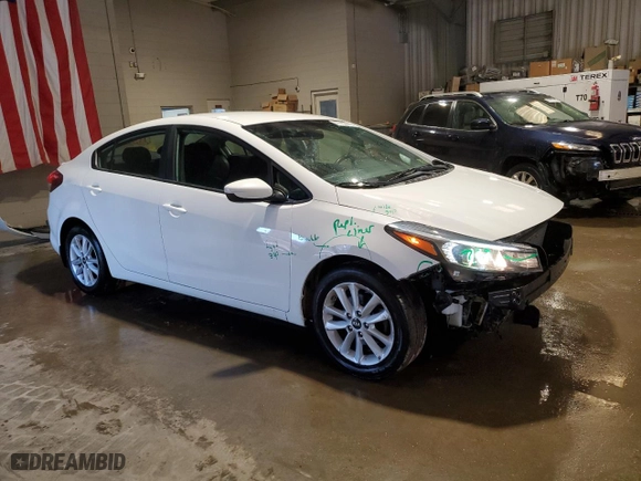 2017 Kia Forte LX with VIN 3KPFL4A79HE111881, listed as a Copart auction lot 47762645 with 96,981 mi miles and Salvage Title. Bid and sale history available at carsss.com. Image 4.