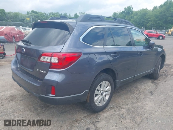 2016 Subaru Outback Premium with VIN 4S4BSACC7G3310035, listed as a IAAI auction lot 42645488 with 116,444 mi miles and . Bid and sale history available at DreamBid. Image 4.