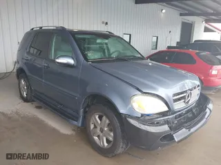 2005 Mercedes-Benz M-Class 3.7L with VIN 4JGAB57E25A560516, listed as a IAAI auction lot 41898369 with 125,927 mi miles. Bid and sale history available at carsss.com. Image 1.