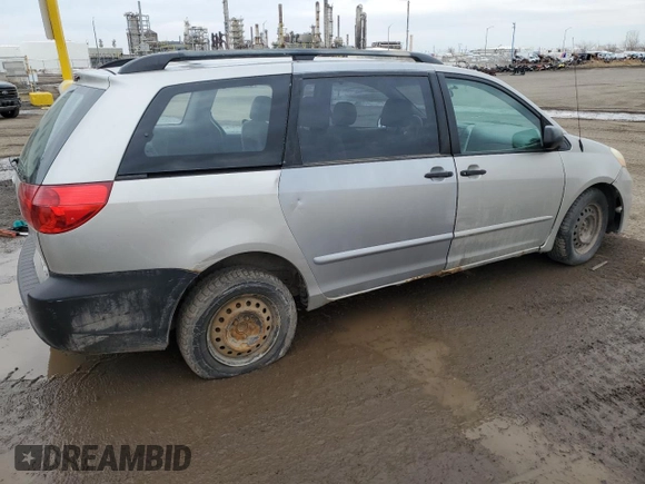 2006 Toyota Sienna with VIN 5TDZA29C76S405887, listed as a Copart auction lot 49289415 with Not Provided miles and Non Repairable. Bid and sale history available at DreamBid. Image 3.