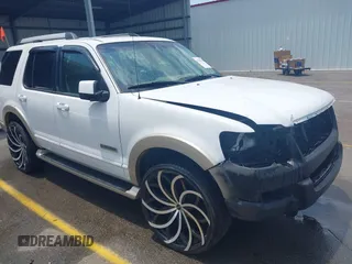 2007 Ford Explorer Eddie Bauer with VIN 1FMEU64E87UA59895, listed as a IAAI auction lot 42586149 with 106,160 mi miles and . Bid and sale history available at DreamBid. Image 1.