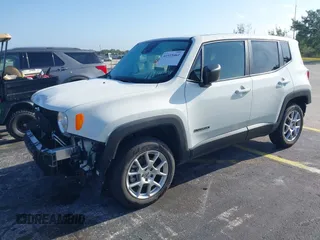 2023 Jeep Renegade Upland with VIN ZACNJDB10PPP68157, listed as a IAAI auction lot 41915461 with 19,640 mi miles and . Bid and sale history available at DreamBid. Image 2.