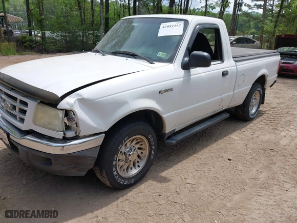 2003 Ford Ranger XL with VIN 1FTYR10D03TA39871, listed as a IAAI auction lot 42092257 with 282,924 mi miles. Bid and sale history available at carsss.com. Image 2.