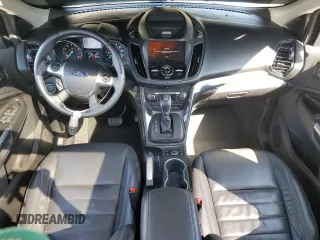 2016 Ford Escape Titanium with VIN 1FMCU0J99GUB83458, listed as a Copart auction lot 48828195 with 74,250 mi miles and Salvage Title. Bid and sale history available at carsss.com. Image 8.