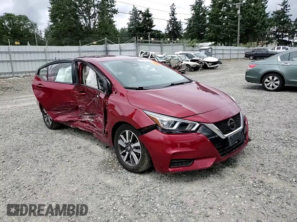 2021 Nissan Versa SV z VIN 3N1CN8EV9ML889734, wystawiony jako Copart lot #62571105 z przebiegiem 71 558 mil mil oraz Szkoda całkowita • Salvage title. Historia ofert i sprzedaży dostępna na DreamBid. Obrazek 13.