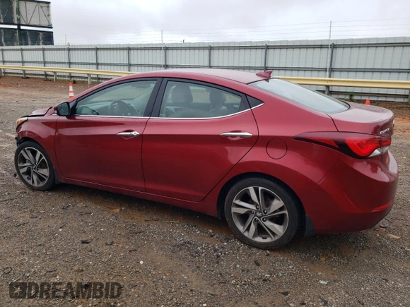 2016 Hyundai Elantra SE with VIN 5NPDH4AE9GH655458, listed as a Copart auction lot 57867065 with 105,358 mi miles and Salvage title. Bid and sale history available at DreamBid. Image 2.