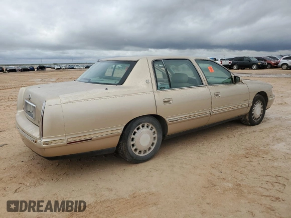 1998 Cadillac DeVille with VIN 1G6KD54Y4WU742951, listed as a Copart auction lot 69813194 with 0 mi miles and Clean Title. Bid and sale history available at carsss.com. Image 3.