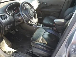 2019 Jeep Compass Limited with VIN 3C4NJDCBXKT745237, listed as a Copart auction lot 88453725 with 116,193 mi miles and Salvage title. Bid and sale history available at DreamBid. Image 7.