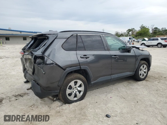 2020 Toyota RAV4 LE with VIN 2T3H1RFV7LC057708, listed as a Copart auction lot 45990235 with 68,924 mi miles and Non Repairable. Bid and sale history available at DreamBid. Image 3.