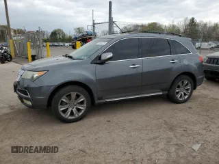 2011 Acura MDX Advance with VIN 2HNYD2H54BH550121, listed as a Copart auction lot 53940725 with 182,439 mi miles and Salvage title. Bid and sale history available at DreamBid. Image 1.