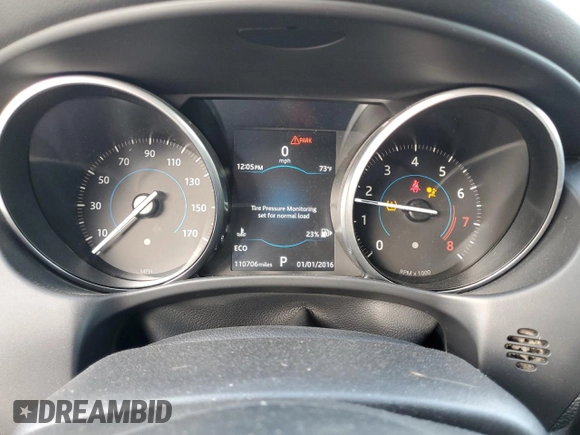 2018 Jaguar XE 25t with VIN SAJAR4FX7JCP22640, listed as a Copart auction lot 81645934 with 110,706 mi miles and Non Repairable. Bid and sale history available at carsss.com. Image 9.