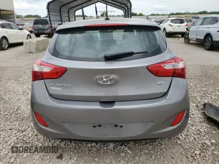 2015 Hyundai Elantra GT with VIN KMHD35LH2FU237593, listed as a Copart auction lot 57094064 with 74,017 mi miles and Salvage Title. Bid and sale history available at carsss.com. Image 6.