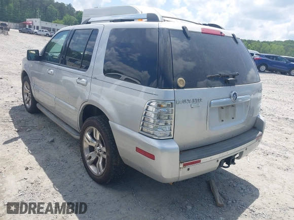 2010 Mercury Mountaineer Premier z VIN 4M2EN4JE3AUJ06410, wystawiony jako IAAI lot #42208354 z przebiegiem 135 047 mil mil oraz . Historia ofert i sprzedaży dostępna na DreamBid. Obrazek 3.